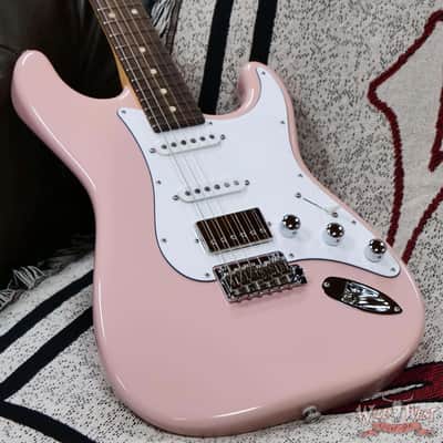 Suhr Custom Classic S HSS Rosewood Fingerboard Matching Color Headstock Shell Pink 8.05 LBS image 8