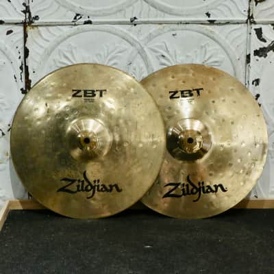 Used Zildjian Zbt Hi-Hats Cymbals 13in image 1