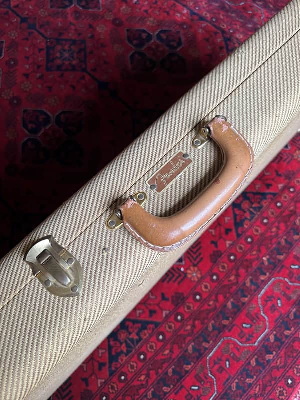 Fender Vintage Tweed Case 60's or 80's | Reverb