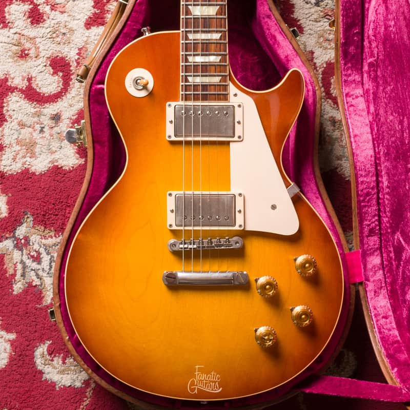 Gibson Custom Shop 1958 Les Paul Standard Reissue R8 - Honey Burst #821489 Second Hand image 1