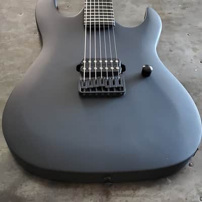 Vayper Guitars V7 2023 Stealth Black Matte Finish image 3