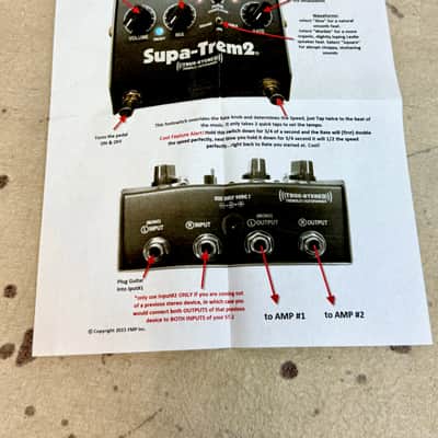 Used Fulltone Supa-Trem 2 Custom Shop Grey w/Box image 8