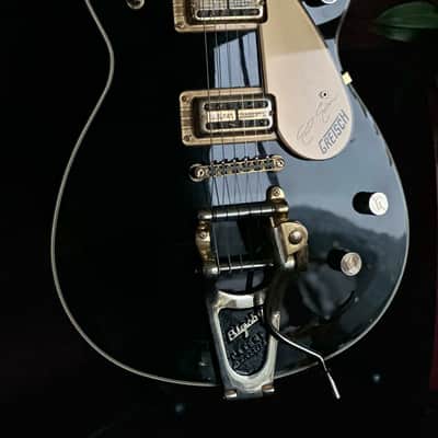Gretsch G6128TEE-B - Upgrades, Callaham, Faber, & More, Elliot Easton Signature Model, Bigsby B7, Black image 8