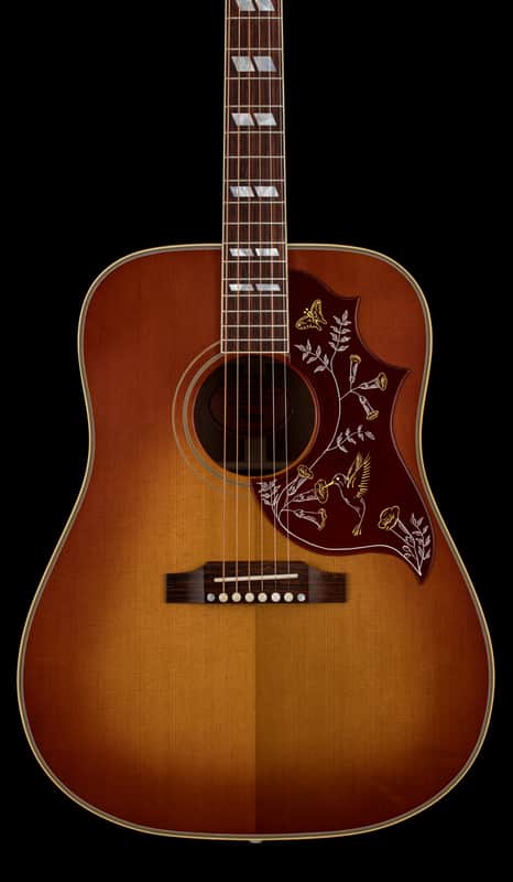 Gibson Custom Shop 1960 Hummingbird VOS - Heritage Cherry Sunburst #46018 image 1