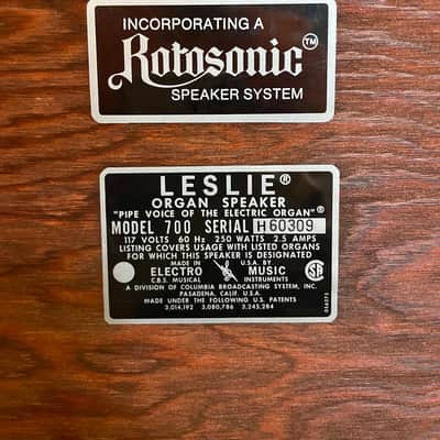 Leslie 700 - Wood image 1
