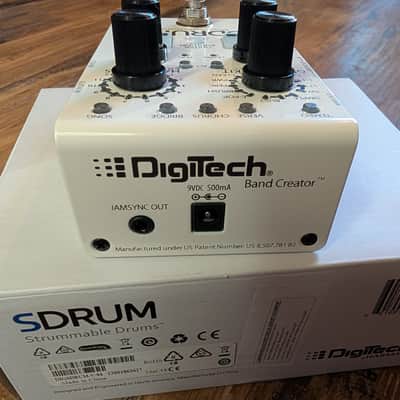 DigiTech SDRUM Guitar Effect Pedal MINT With Original Packaging White image 11