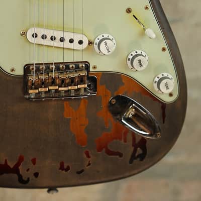 FENDER CUSTOM SHOP Stratocaster Rory Gallagher Signature Heavy Relic - 2024 - 3T Sunburst image 5