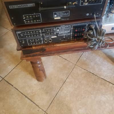 Rare MONSTER Nikko TRM 800 & FAM 800, Silver Face, 1975, Walnut, 90WPC 4Ω, Superb, $999 + Shipping image 8