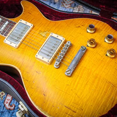 GIBSON USA Custom Shop Collector's Choice #1 Gary Moore Aged/Signed '59 Les Paul Standard Reissue "Butterscotch" (2010) image 2