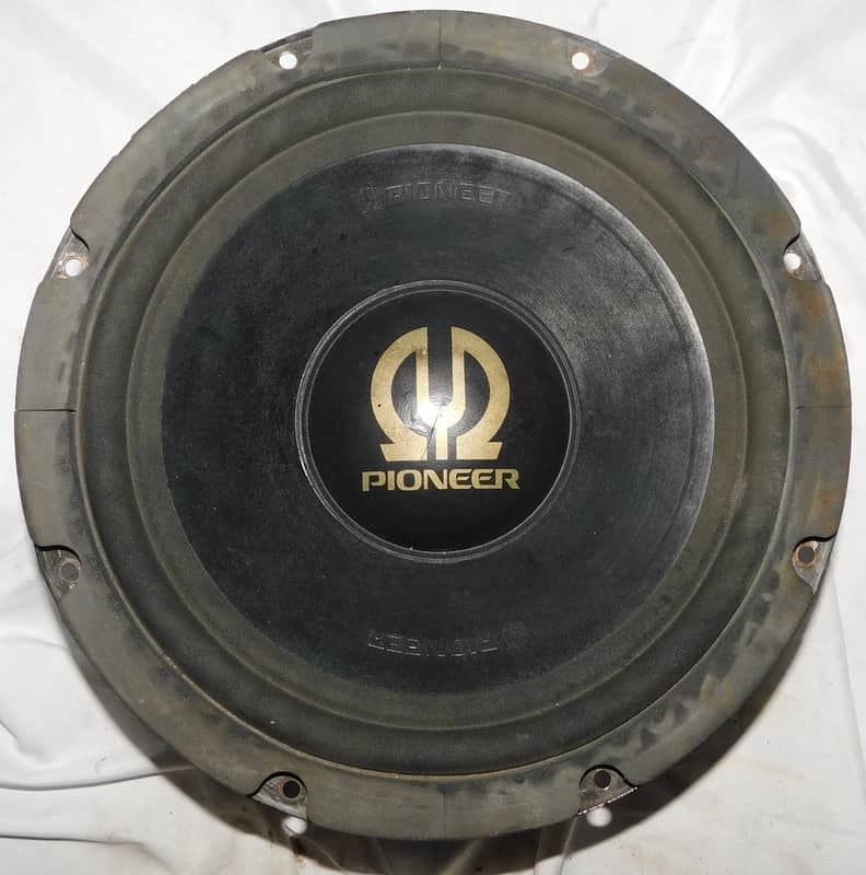 Pioneer Speaker subwoofer Old school TS-W301F 400w image 1