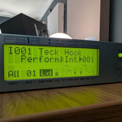 Yamaha FS1R FM Rackmount Tone Generator (Format Shaping / 8-Operator FM Synthesis) image 10