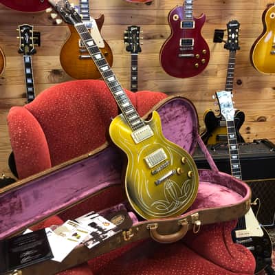Gibson Custom Shop Billy Gibbons "Pinstripe" '57 Les Paul (Aged) 2013 - Aged Goldtop image 1