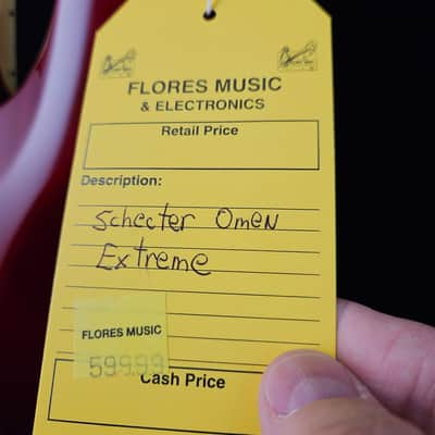 Schecter Omen Extreme-6 Electric Guitar - Blood Red -  NEW ! image 11