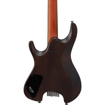 Ibanez Quest Standard Q52PB-ABS 6-String Headless Solid Body Electric Guitar, Right-Handed, Antique Brown Stained image 7