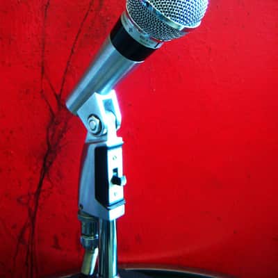 Vintage 1970's Shure 565S dynamic cardioid microphone Low Z Satin Chrome w accessories SM58 565SD 565 # 3 image 8