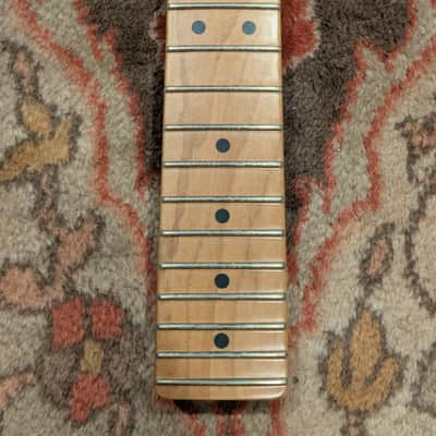 Left handed Fender American Professional ii Telecaster body with mod shop roasted maple neck 2023 electric guitar husk - Miami blue image 13