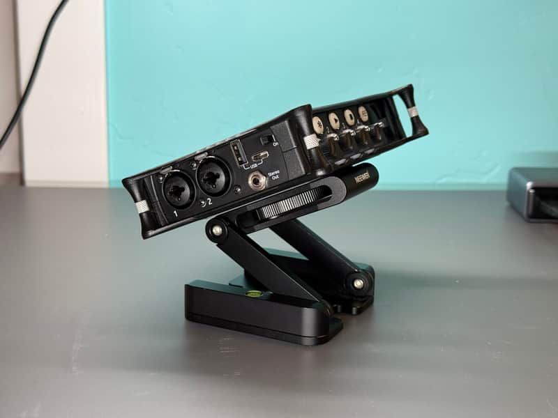 INCLUDES EXTRAS!! Sound Devices MixPre-6 II with K-Tek bag, stand, timecode sync cable and 64GB card image 1