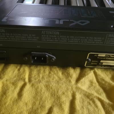 Roland Alpha Juno-1 49-Key Programmable Polyphonic Synthesizer 1985 - 1988 - Black image 7