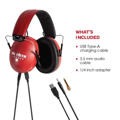 Vic Firth Bluetooth Isolation Headphones VXHP0012 image 2