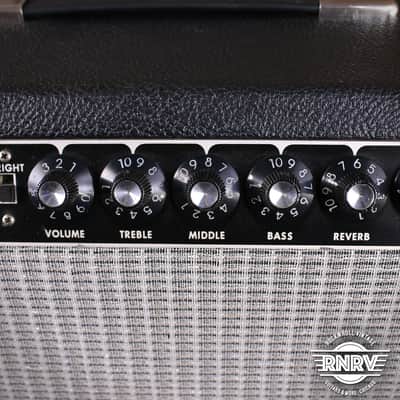 1964 Fender Super Reverb 2-Channel 40-Watt 4x10" Guitar Combo Black Panel image 4