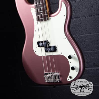 Tokai APB-101R Hard Puncher Bass Burgundy Mist MIJ Alder/Rosewood w/Gig Bag image 10