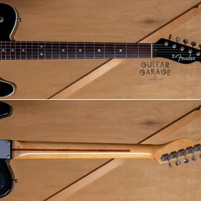 2002 Fender Japan Aerodyne Telecaster Black with cream binding P90 matching headstock - RARE CIJ! image 6