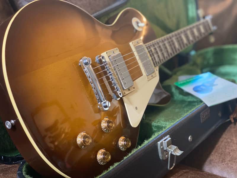 Tokai Vintage 1980 Japanese LS-50  'Reborn' Single Cutaway Vintage Sunburst w/ OHSC & Docs MIJ Japan image 1