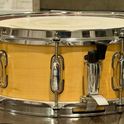 Tama Artwood Maple snare 5.5x14 - Natural image 4