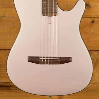 Ibanez FRH10N FRH Series Electro-Nylon - Rosewood - Rose Gold Metallic Flat image 1