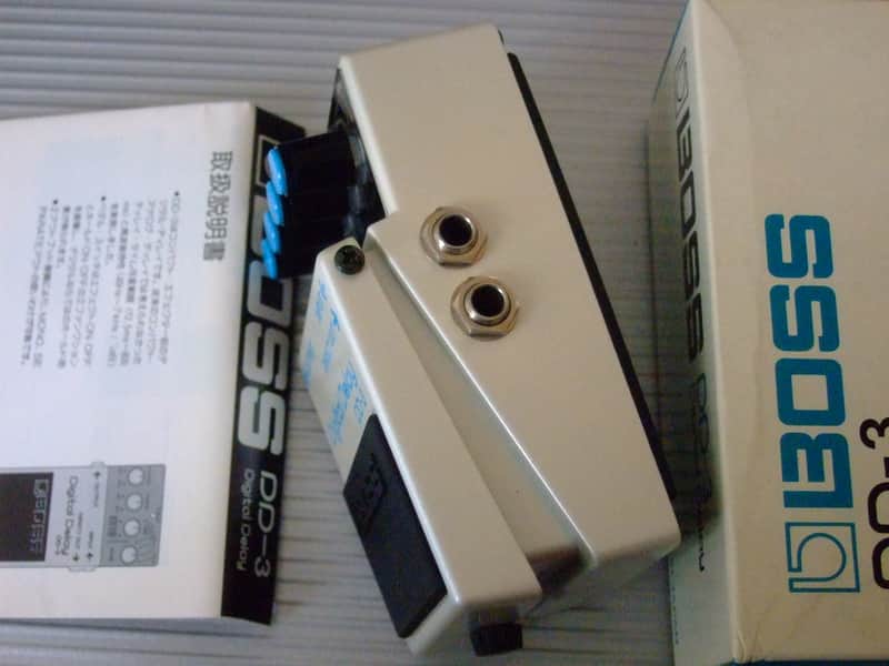 MINT 1987 Long Chip Boss DD-3 Digital Delay w/ Box & Manual MIJ
