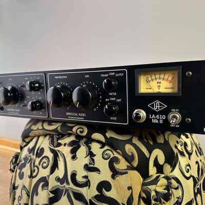 Universal Audio LA-610 MkII Tube Channel Strip 2008 - Present - Black image 1