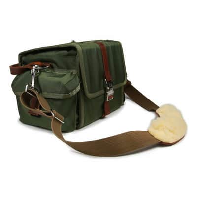 Tucker & Bloom DJ Sidekick 45 7" Vinyl Record DJ Bag 100 (olive ballistic) image 10