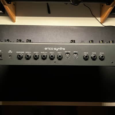 Immagine Erica Synths SYNTRX II Desktop Analog Synthesizer 2023 - Present - Black - 6