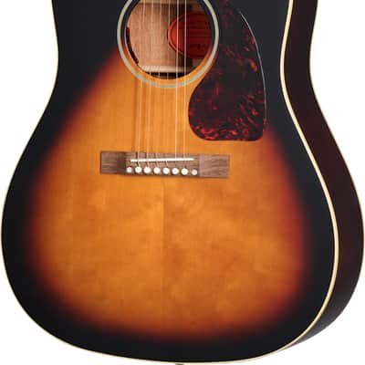 Epiphone IGC 1942 Banner J-45 Reissue Dreadnought Acoustic-Electric Guitar, Solid Spruce Top, Vintage Sunburst image 1
