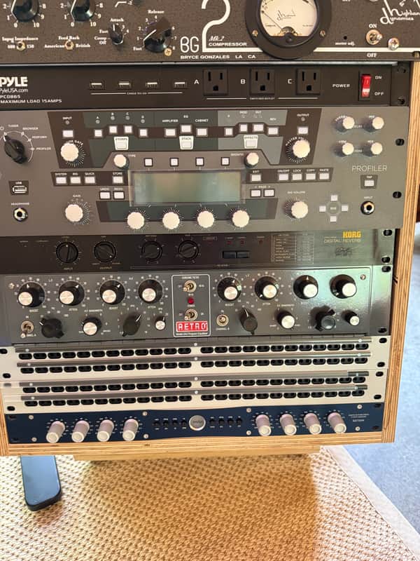 Retro Instruments 2A3 Stereo Tube Dual Program Pultec Style EQ 2010s - Gray image 1