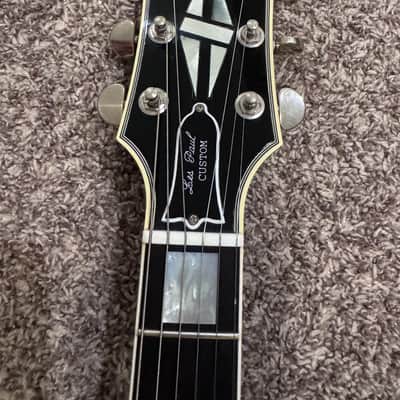 2011 Gibson Custom Shop '68 Les Paul Custom Reissue Alpine White Cream Nickel Hardware Excellent🔥 image 14