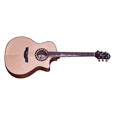 Mint Crafter ML G-MAHO CE Anniversary Series Cutaway Acoustic-Electric Guitar Solid Engelmann Spruce Grand Auditorium image 2
