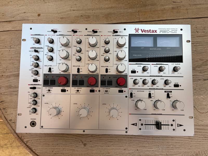 Vestax PMC-CX Carl Cox Rotary DJ Mixer image 1