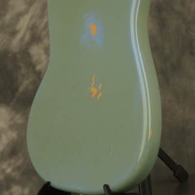 1964 Fender DUO-SONIC II Blue with '66 body CLAY DOTS + L-PLATE + '64 pickups image 20
