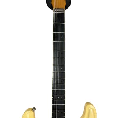 Mosrite The Ventures Model - Vintage White image 6