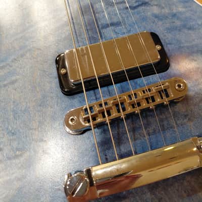 Gibson Les Paul Deluxe Player Plus 2018 Satin Ocean Blue image 5