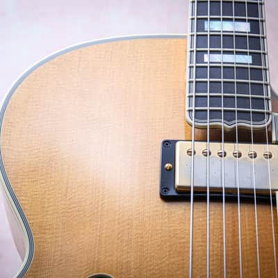 GIBSON USA Custom Shop Crimson Division L-5 CES Archtop "Natural + Ebony" (2014) image 7