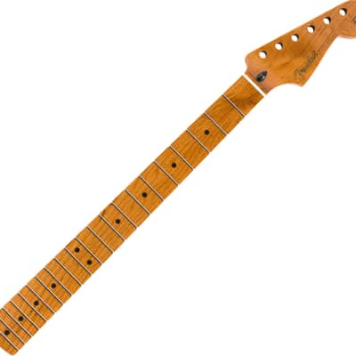 Fender Roasted Maple Stratocaster Neck, 21-Fret | Reverb