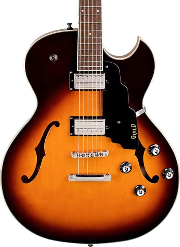 Guild Starfire I SC Semi-Hollow Electric Guitar, Rosewood Fingerboard, Antique Burst image 1