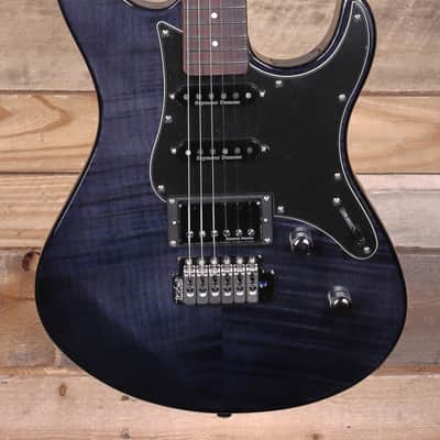Yamaha PAC612VIIFM Pacifica Electric Guitar Translucent Black image 1