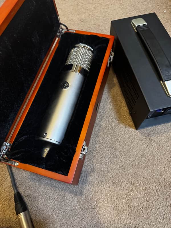 Warm Audio WA-47 Large Diaphragm Multipattern Tube Condenser Microphone 2018 - Present - Nickel image 1