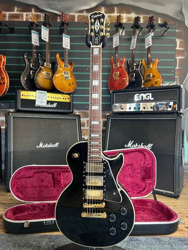 Epiphone Les Paul Custom 'Black Beauty' 2004 Electric Guitar image 1