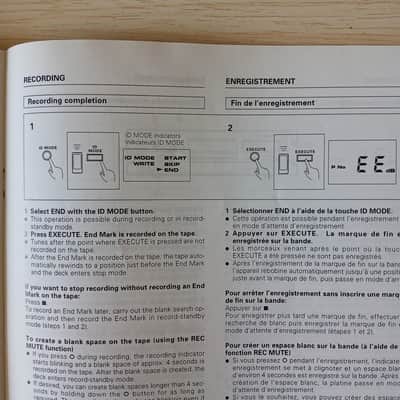 Owner's Manual for TASCAM DA-20 D.A.T TEAC professional division 1990s image 10