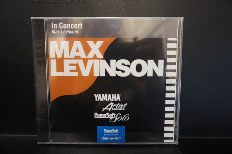 Yamaha Disklavier Artist Series In Concert - Max Levinson - Piano Soft Solo (3.5-inch Floppy Disk) image 1