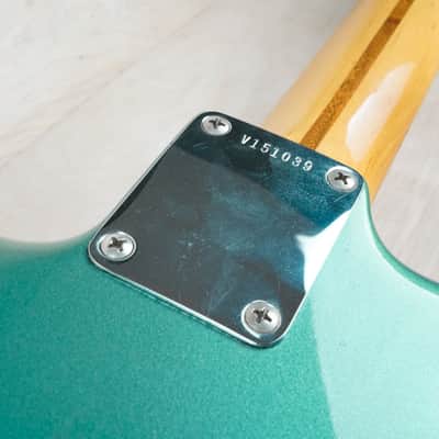 Fender American Vintage '57 Stratocaster Yamano Music 2004 Ocean Turquoise Metallic w/ OHSC image 14